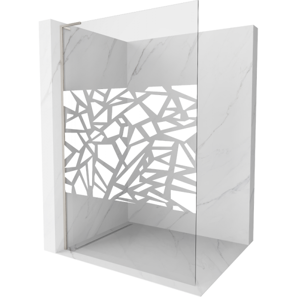 Ścianka prysznicowa Walk-in Mexen Kioto L 100 x 200 cm 506381