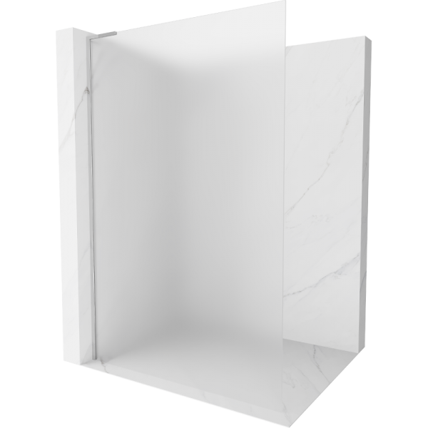 Ścianka prysznicowa Walk-in Mexen Kioto L 100 x 200 cm, szron, chrom 500737