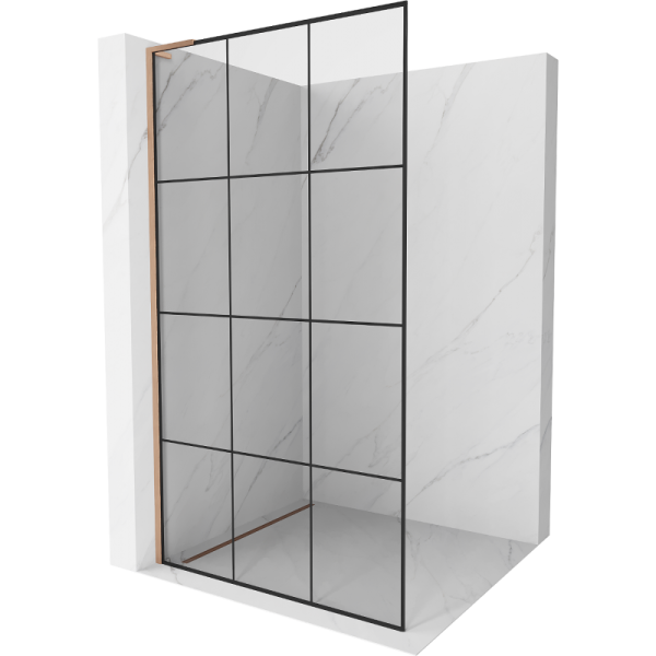 Ścianka prysznicowa Walk-in Mexen Kioto L 110 x 200 cm 500604