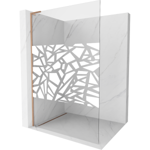Ścianka prysznicowa Walk-in Mexen Kioto L 110 x 200 cm 505400 Ścianka prysznicowa Walk-in Mexen Kioto L 110 x 200 cm 505400