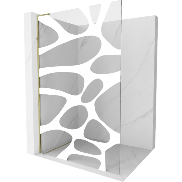 Ścianka prysznicowa Walk-in Mexen Kioto L 110 x 200 cm 500066